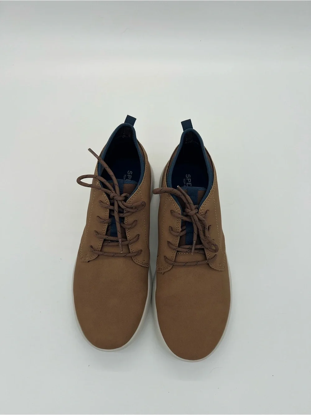 Sperry Kid’s Brown Coastal Break Chukka Lace-Up Boots size 7